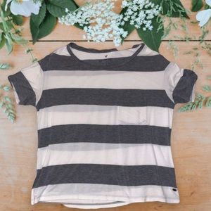 SOLD AEO Striped “Soft & sexy tee”